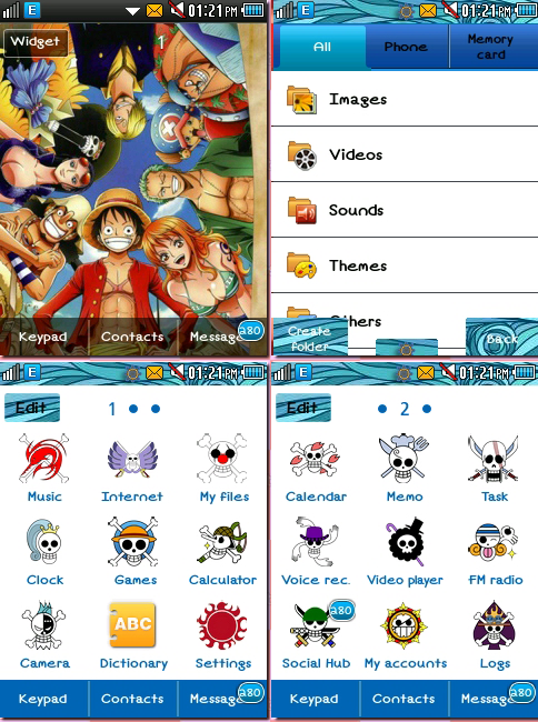 CORBY 2 THEMES: One Piece Theme by CuteCorby