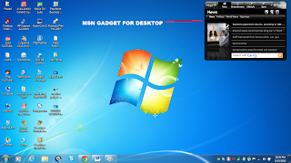 desktop gadgets for windows 7