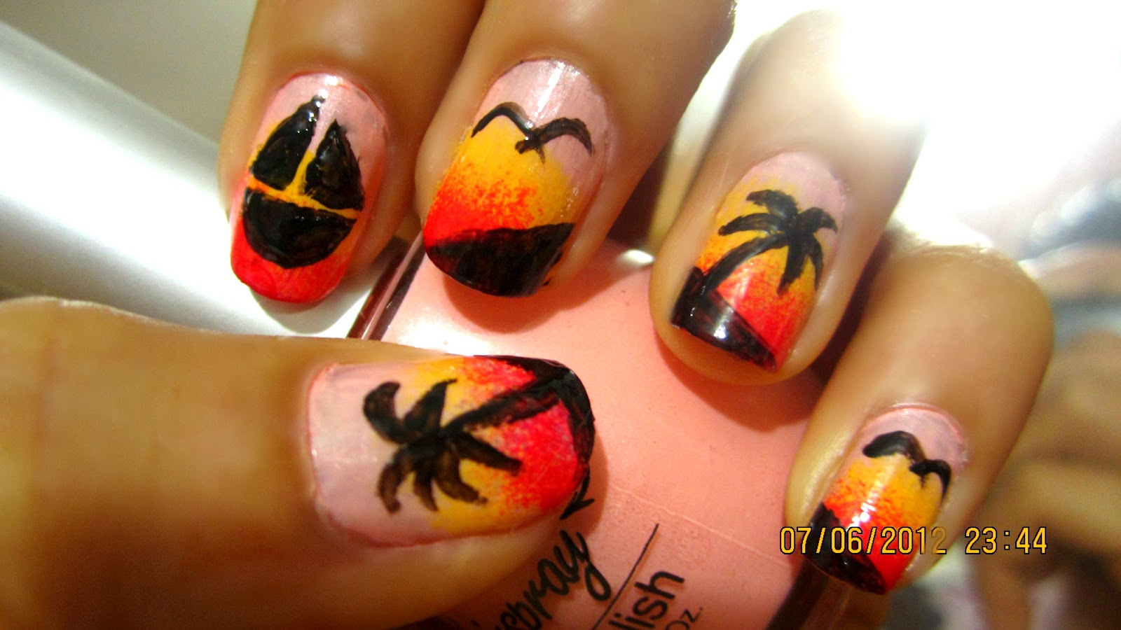 35 Unique Nail Designs To Try In Summer Dibujos Para Colorear