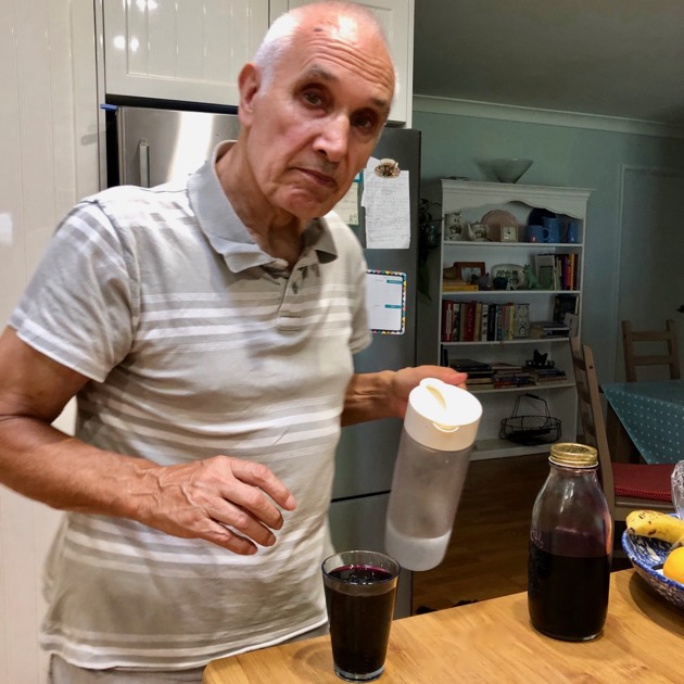 Dried apricot jam and elderberry cordial