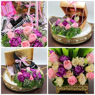 Flower Tray Seserahan  Sentra Bunga  Seserahan  Sangjit