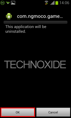 remove android system apps final confirm