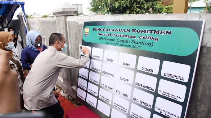 Peringatan Hari Gizi Ke-61, Wako Resmi Lounching Pariaman Cetting