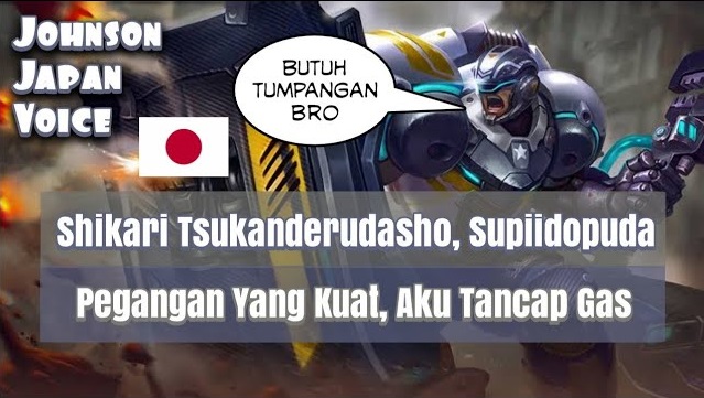 johnson japanese voice quotes mobile legends