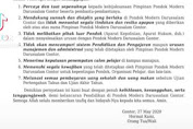 Viral Surat Perjanjian Ortu Santri dan Pondok Gontor