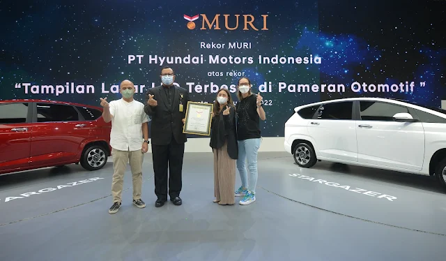 Hyundai Raih Penghargaan MURI