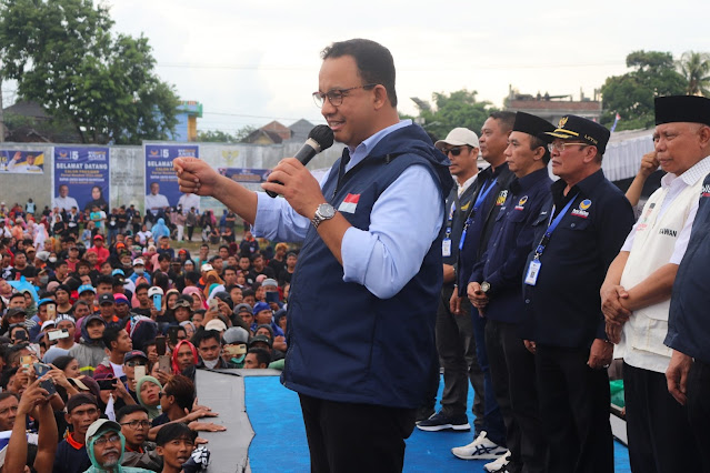 Sapa ribuan simpatisan, Anies gemakan semangat perubahan