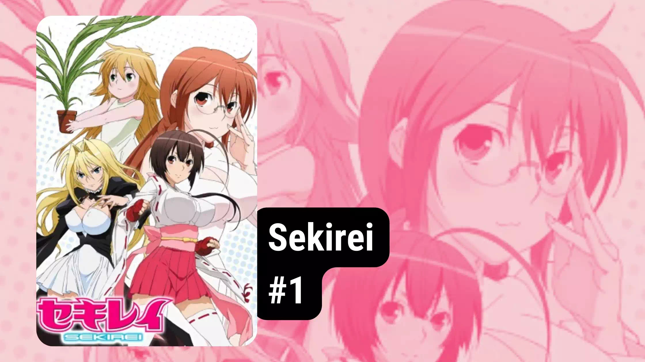 10 Anime Like High School DxD You Must Watch! 1. Sekirei