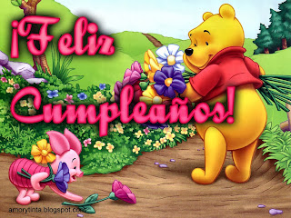 imagen de cumpleaños de winnie the pooh