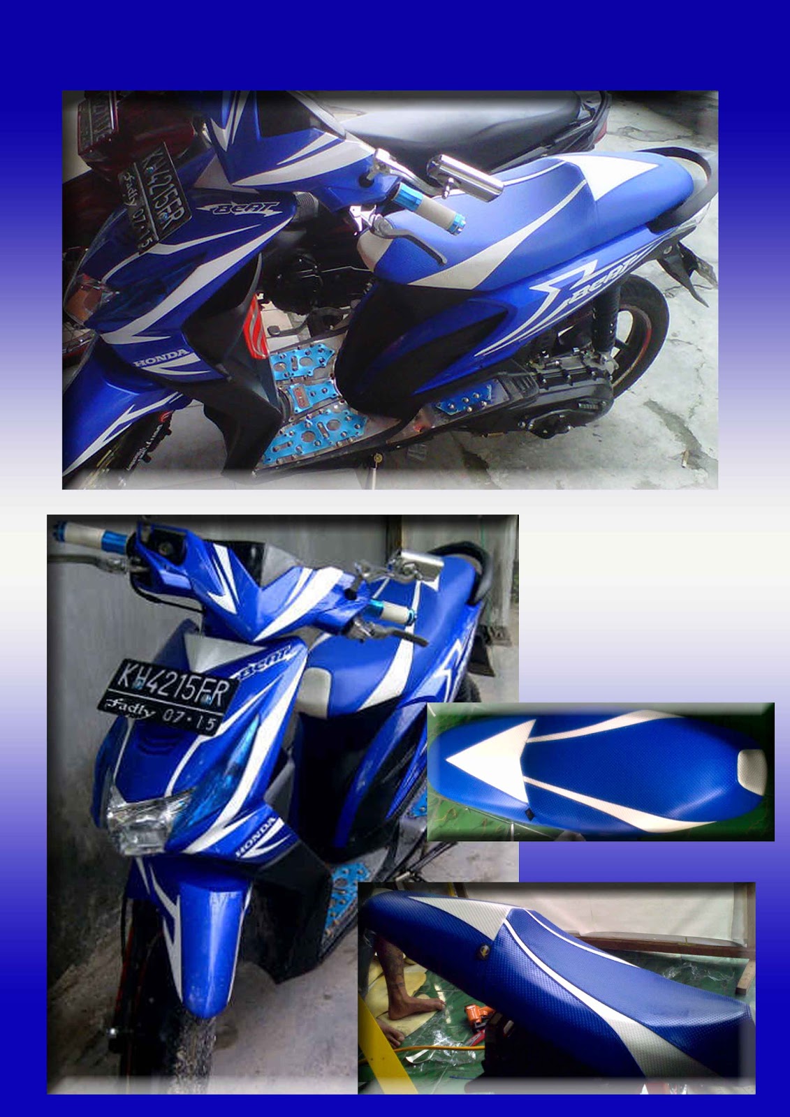 Jok Motor Honda Beat Fi