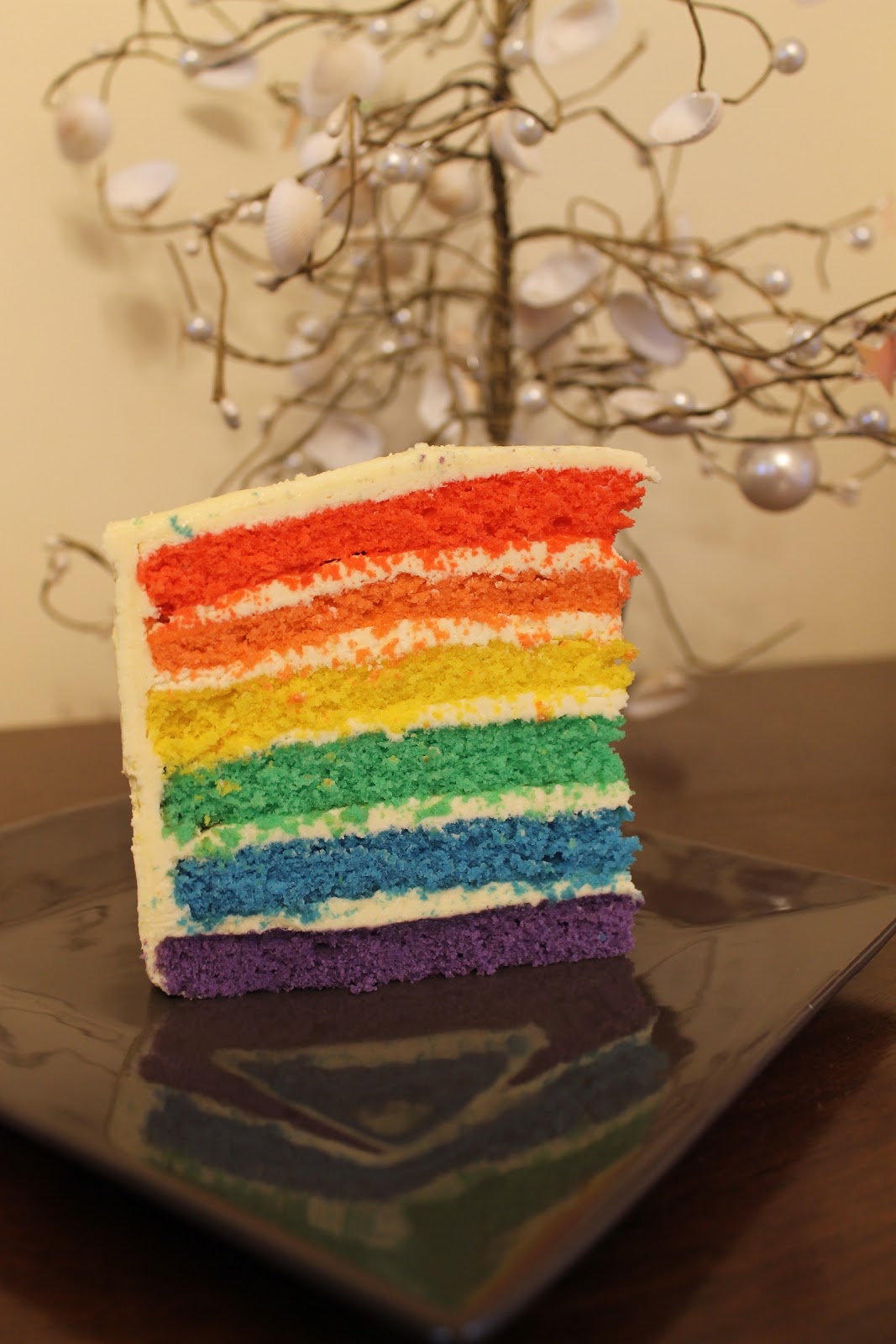 A Slice in the Life of Julie: Rainbow Cake