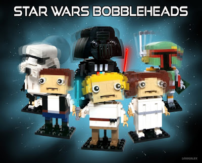 Star Wars Bobbleheads en LEGO