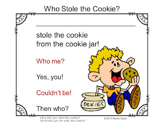 https://www.teacherspayteachers.com/Product/Who-Stole-the-Cookie-Name-Game-3415561