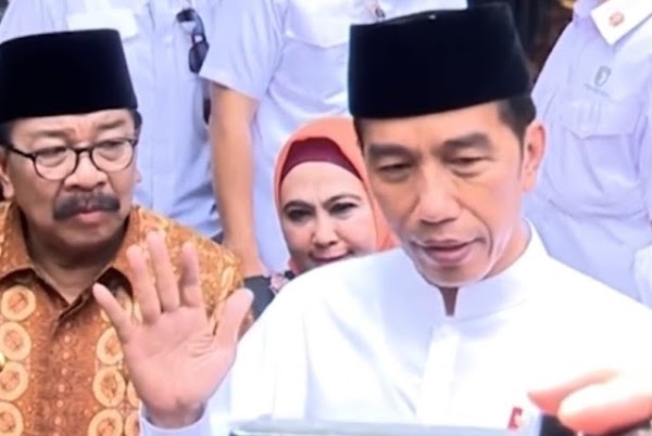 Pakai Diksi 'Tabok', Jokowi Dinilai Psy War Tunjukkan Power