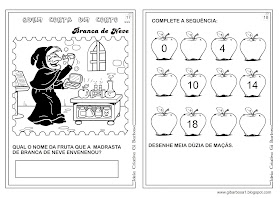 Caderno de Atividades Branca de Neve  Projeto Contos de Fada