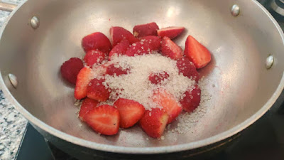 fresh strawberry flavored cake recipe