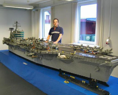 Aircraft Carrier on Noumisphere  Most Amazing Lego Creations