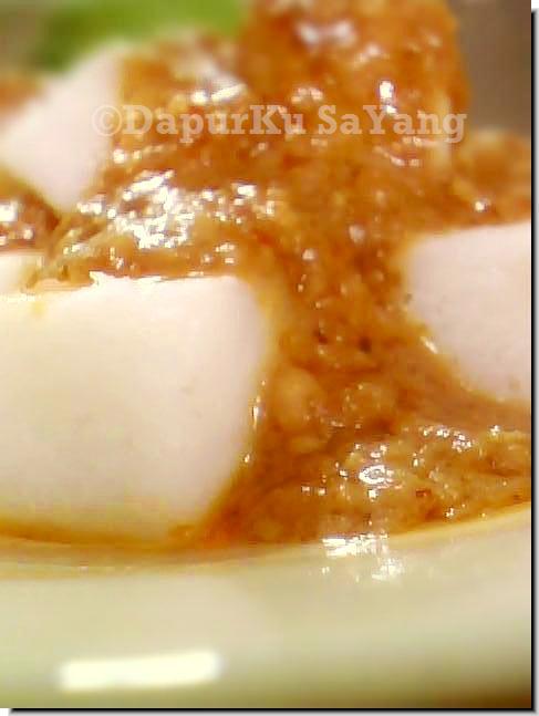 DapurKu SaYang: Nasi Impit Kuah Kacang