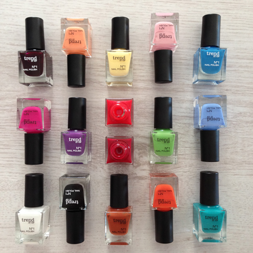 trend it up dm drogeriemarkt neue Eigenmarke nagellack nailpolish