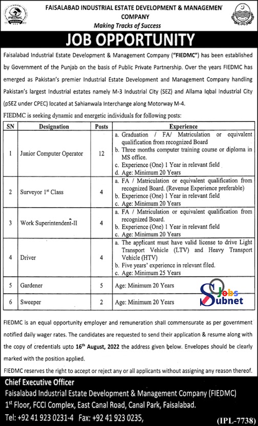 Latest Government Jobs 2022-Islamabad Police