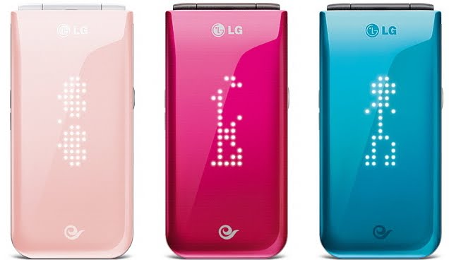 LG Lollipop GD580Lollipop from LG, a slim design with three eye-catching