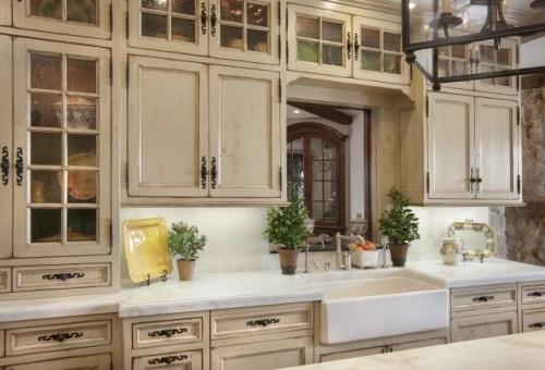 French Country Kitchen Cabinets