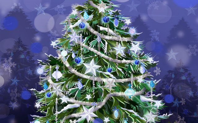 Beautiful Festival Christmas Tree Wallpapers