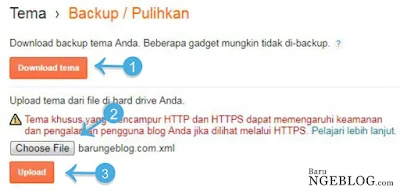 Mengganti Template Blog