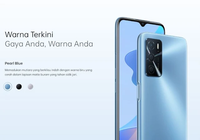 Spesifikasi OPPO A16