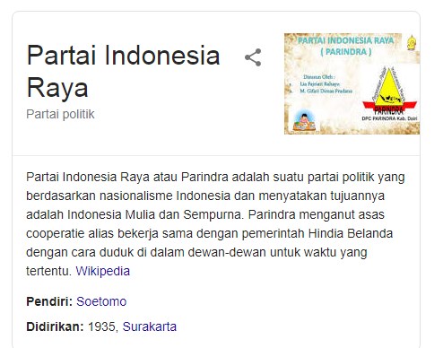 10 Fakta Menarik Partai Indonesia Raya Dalam Sudut Pandang Sejarah