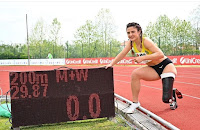 Atletica. Record del Mondo per Ambra Sabatini nei 200 metri T63.