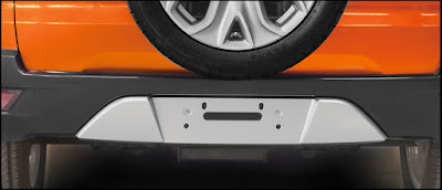 2016 Ford EcoSport Black Signature Edition rear bumper