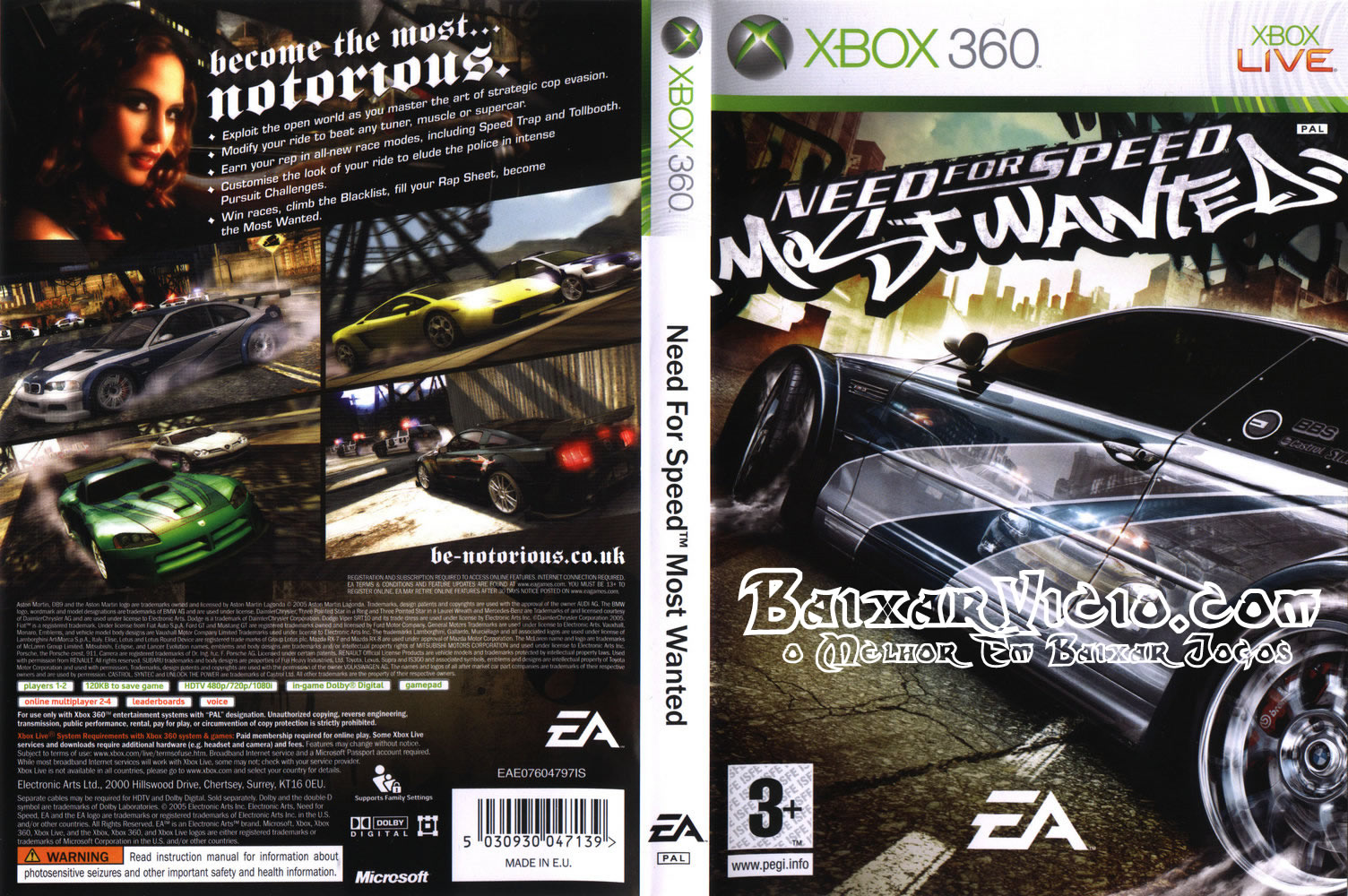 Download – Need for Speed Most Wanted (XBOX 360) ~ Baixar Vicio