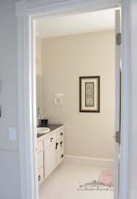 View into Jack & Jill Bathroom Pre Redo Bliss-Ranch.com