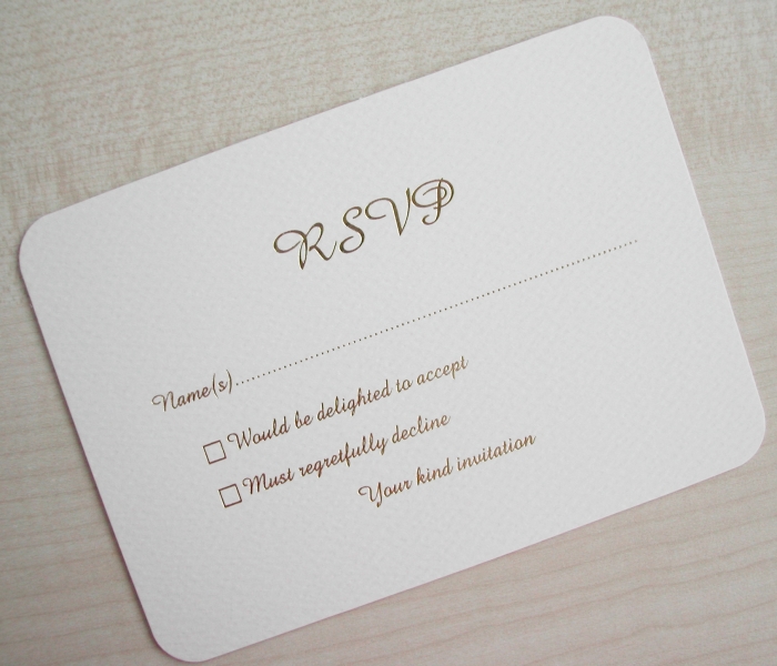Then for each RSVP card write that guest number on the back
