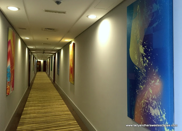 Adagio Fujairah hallway