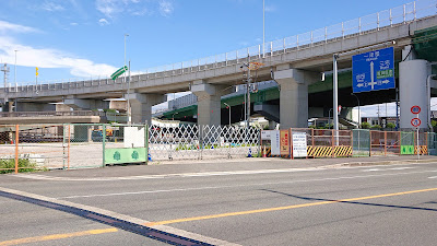 大堀の道路休憩施設と商業施設(松原市)
