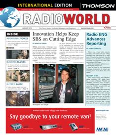 Radio World International - January 2010 | ISSN 0274-8541 | TRUE PDF | Mensile | Professionisti | Audio Recording | Broadcast | Comunicazione | Tecnologia
Radio World International is the broadcast industry's news source for radio managers and engineers, covering technology, regulation, digital radio, new platforms, management issues, applications-oriented engineering and new product information.