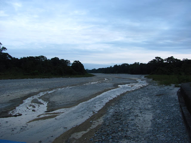 Dima river at dusk
