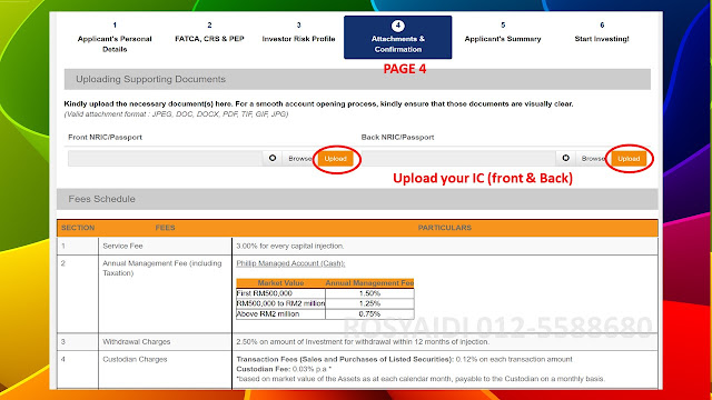 Online Account Opening Private Mandate Unit Trust