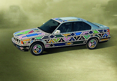 BMW Art Car promotes African art in New York