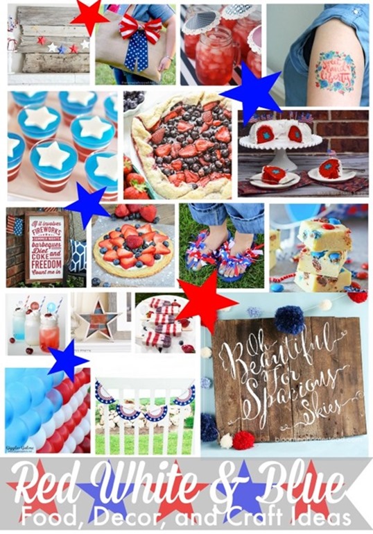 Red White and Blue Food Decor and Craft Ideas_thumb[1]