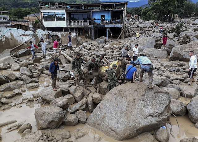 Colombia declared a state of emergency after the devastating incident