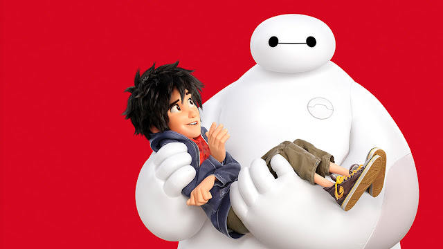 imagen de la película de animación de Disney Big hero 6