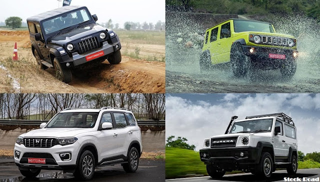 सस्ती 4x4 एसयूवी, सबसे किफायती, लिस्ट जारी (Affordable 4x4 SUV, most economical, list continues)