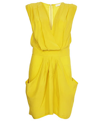 Yellow dresses - short dresses for teens 2012