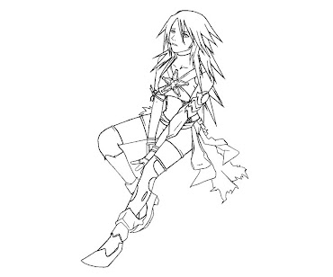 #6 Aqua Coloring Page