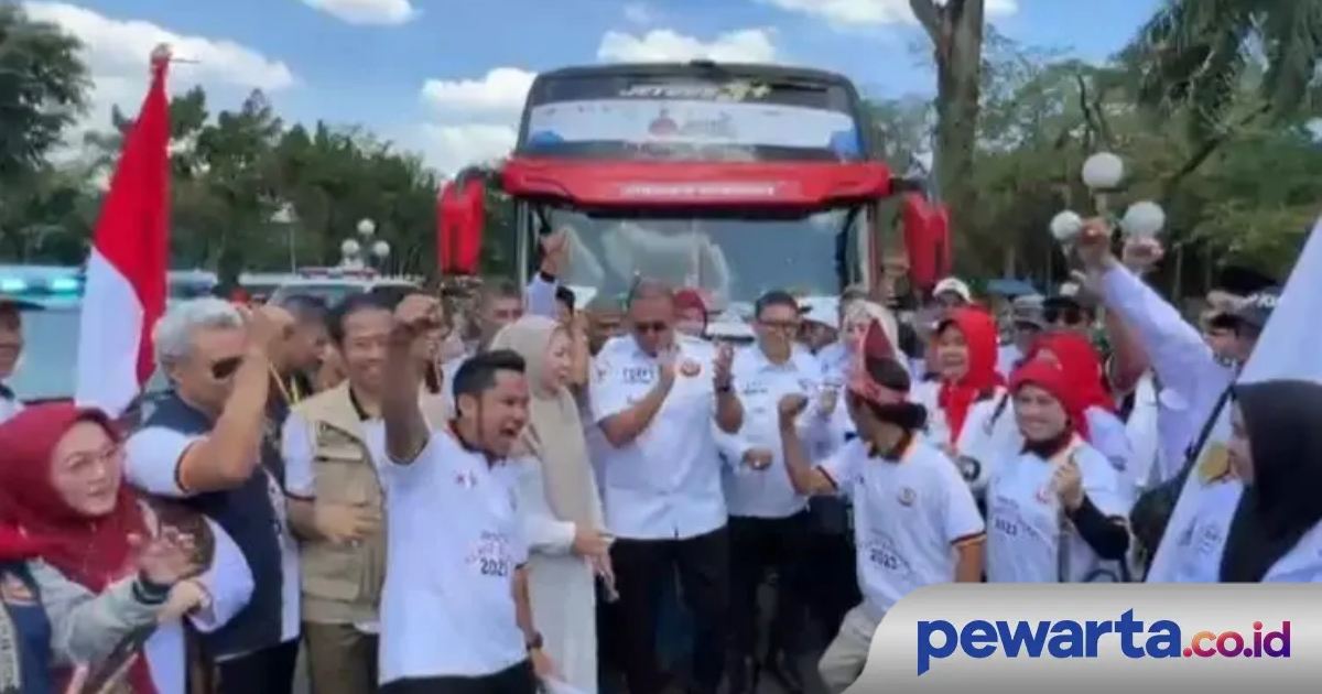 3.100 Pemudik Asal Minang di Jakarta Pulang Kampung dengan 70 Unit Bus