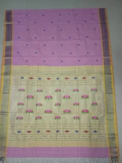 Cotton paithani saree