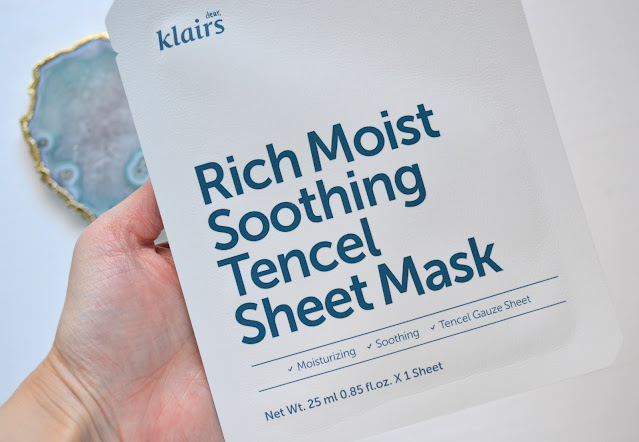 Klairs Rich Moist Soothing Tencel Sheet Mask